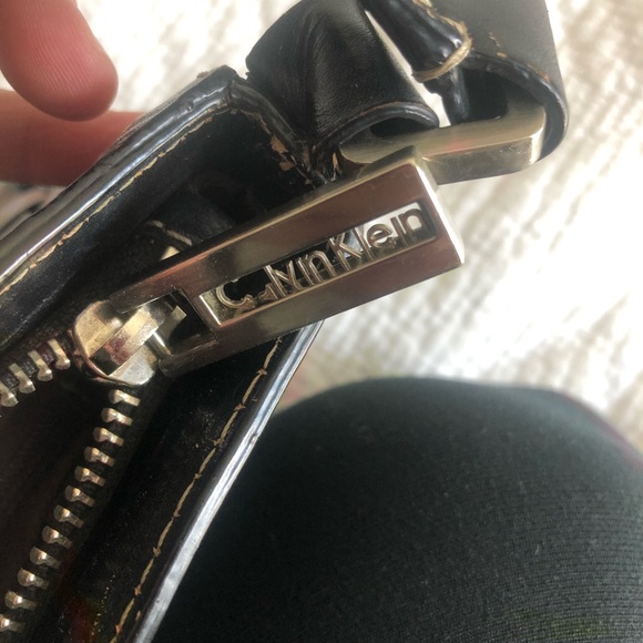 Black Calvin Klein Vintage Studded Purse - Picture 5 of 9